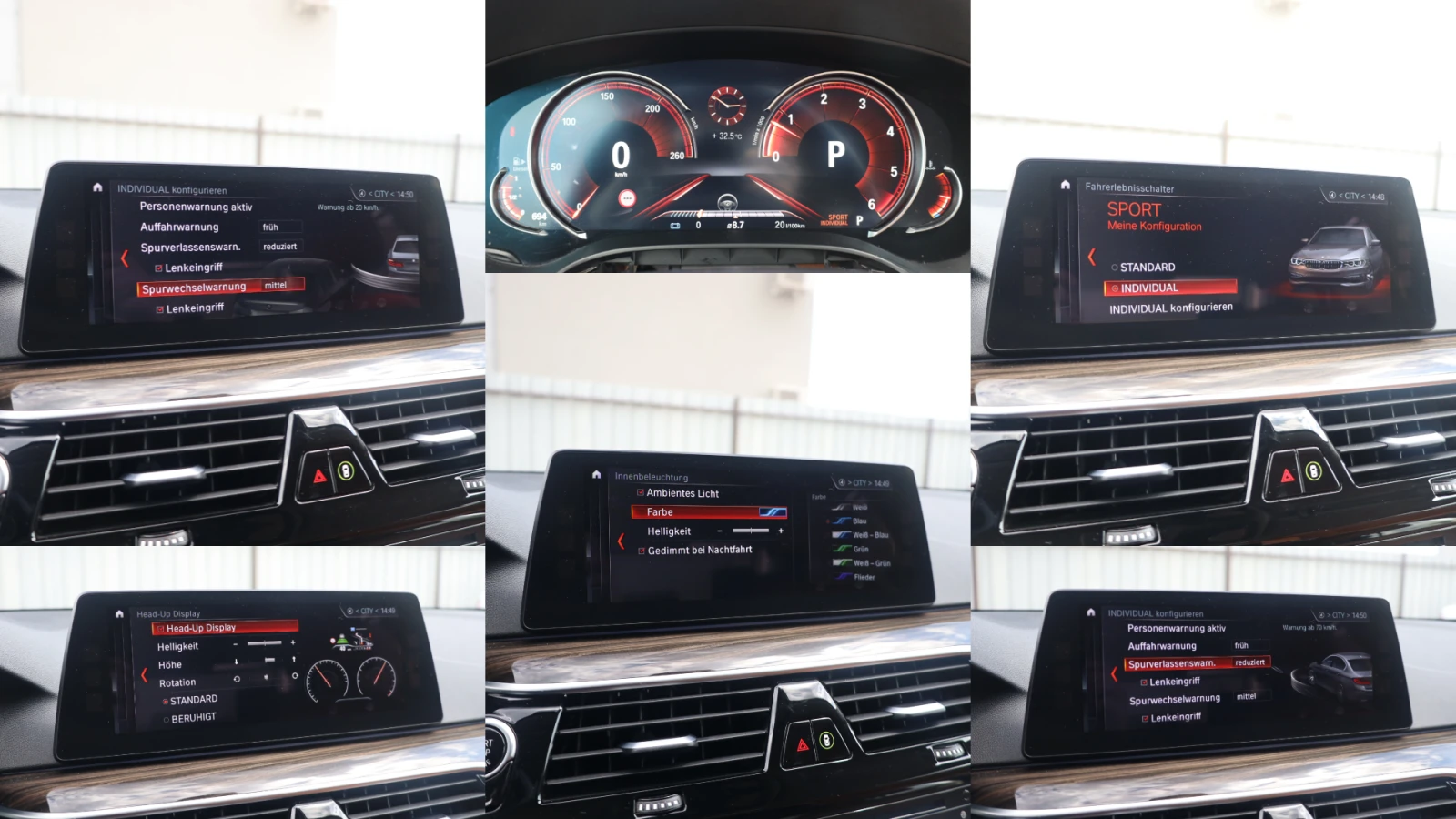 BMW 530 d xDrive KeyGO MASSAGE HuD SitzKlima AdaptiveLED, снимка 14 - Автомобили и джипове - 54822542
