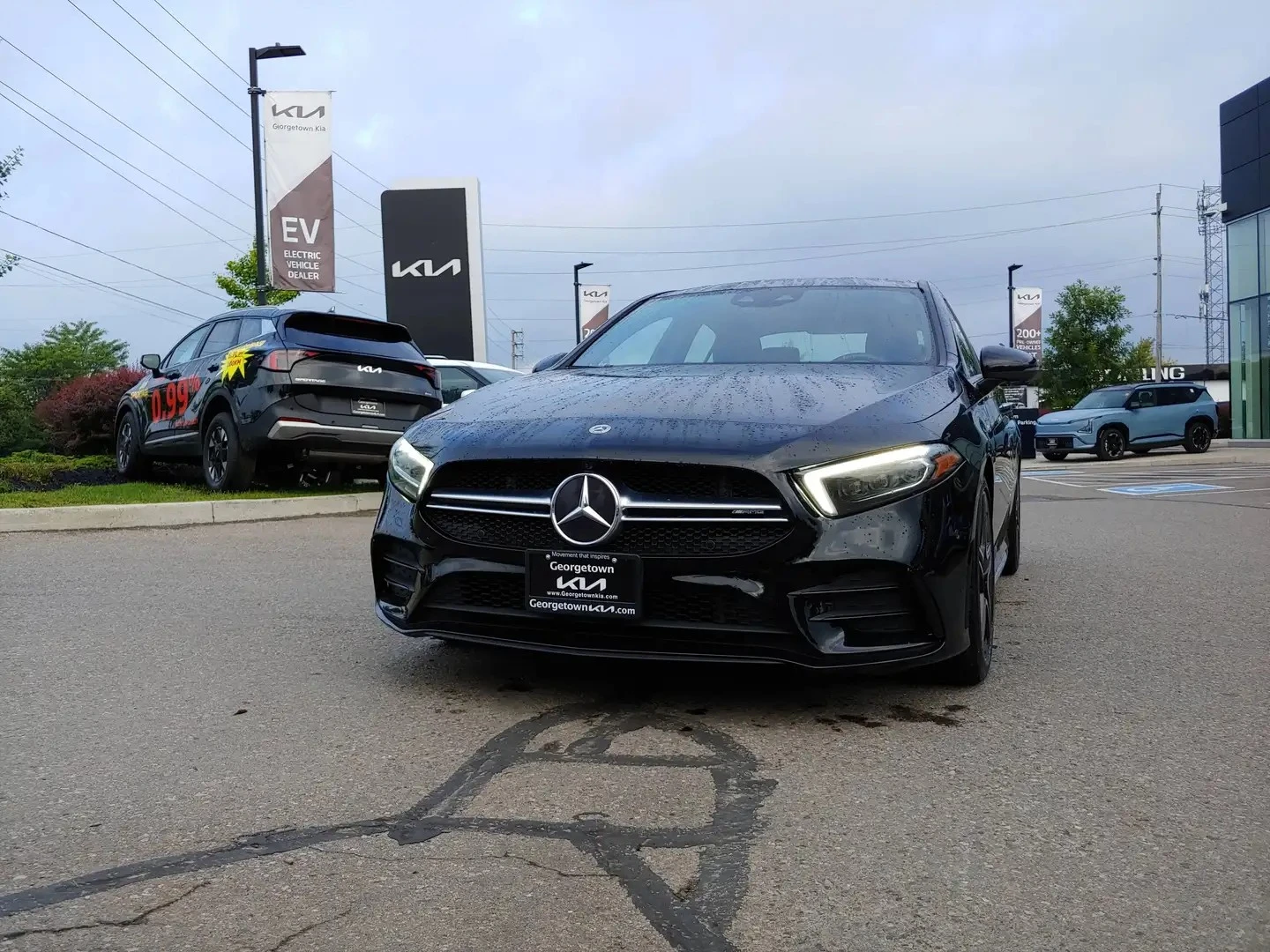 Mercedes-Benz A 35 AMG  BURMESTER Цена до България & АвтоКредит, снимка 4 - Автомобили и джипове - 56116562