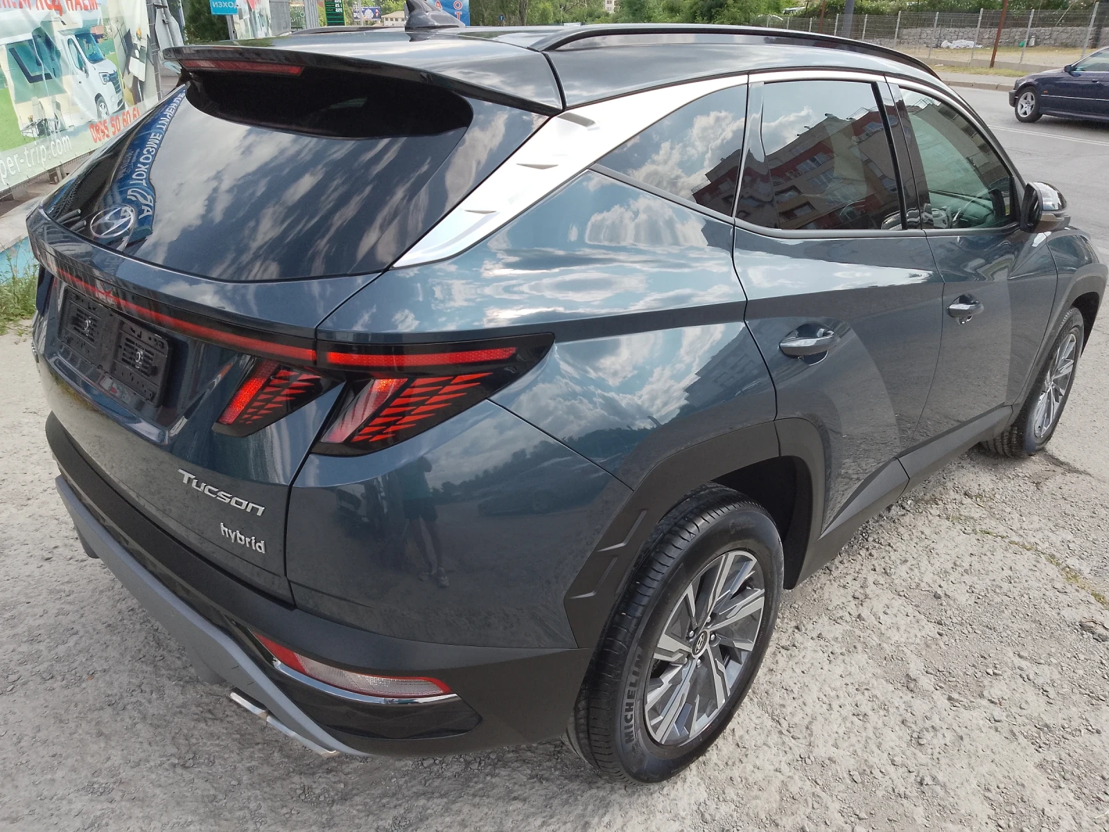 Hyundai Tucson 1.6 ПЪЛЕН ХИБРИД/TWIN-COLOR NERO/9000км.!!! - изображение 5