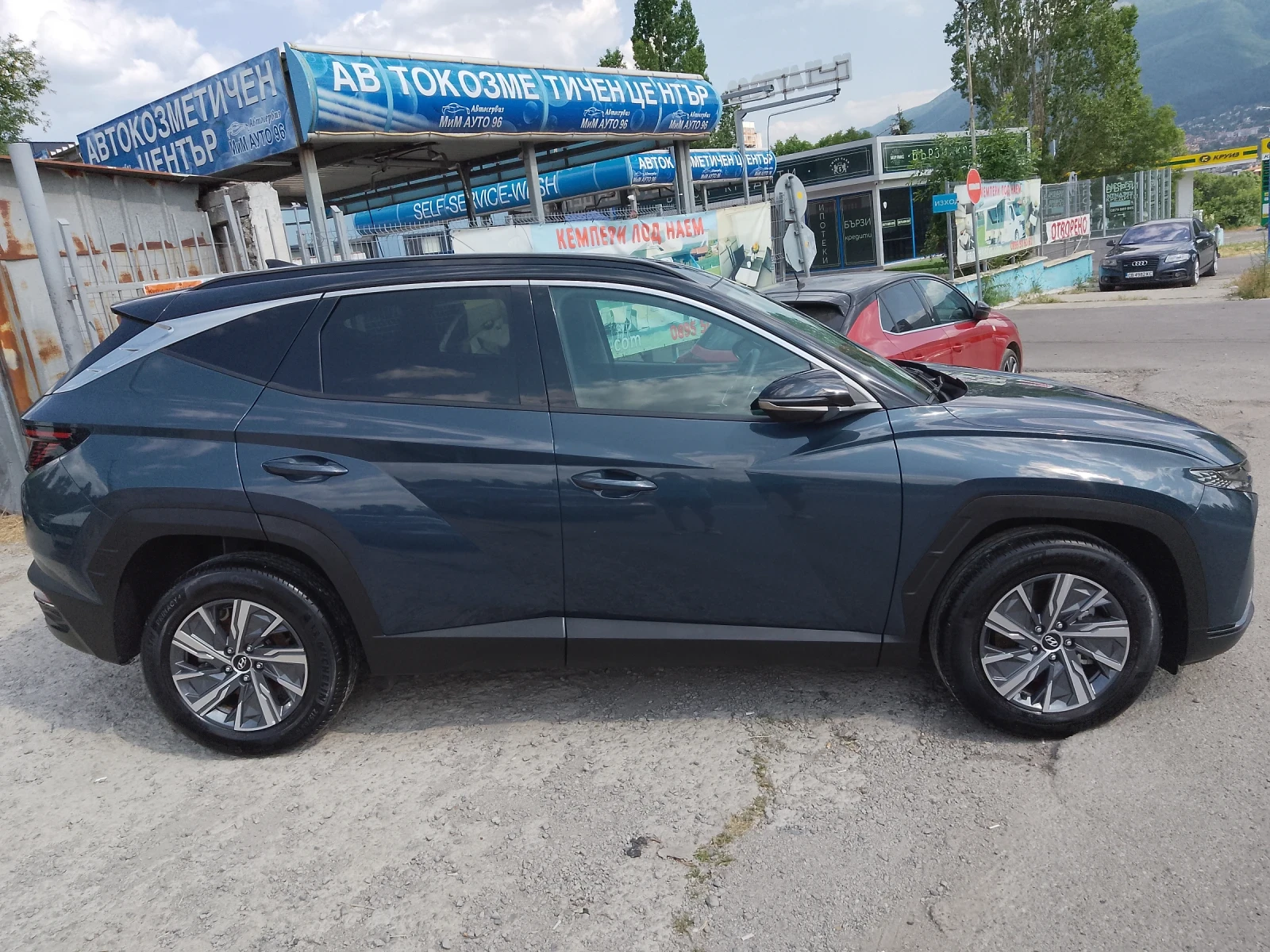 Hyundai Tucson 1.6 ПЪЛЕН ХИБРИД/TWIN-COLOR NERO/9000км.!!! - изображение 4