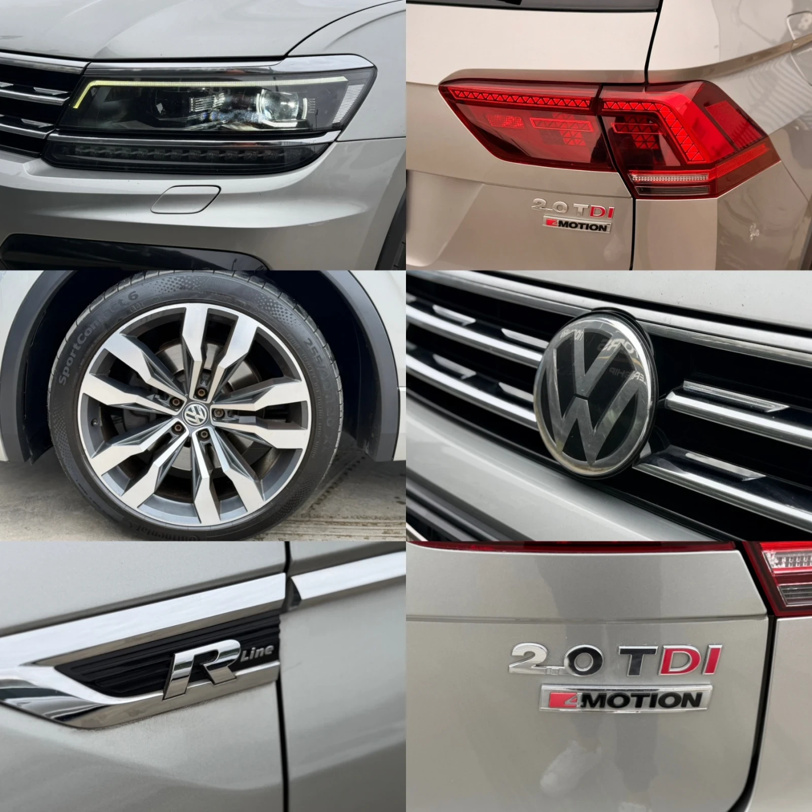 VW Tiguan 2.0TDI* 190* RLINE* 4MOTION*  | Mobile.bg � ����������� 8