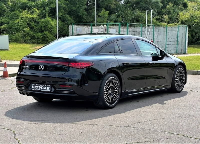 Mercedes-Benz EQS 450+ / AMG/ NIGHT/ PANO/ HEAD UP/ BURMESTER/ 21/ , снимка 6 - Автомобили и джипове - 41284580