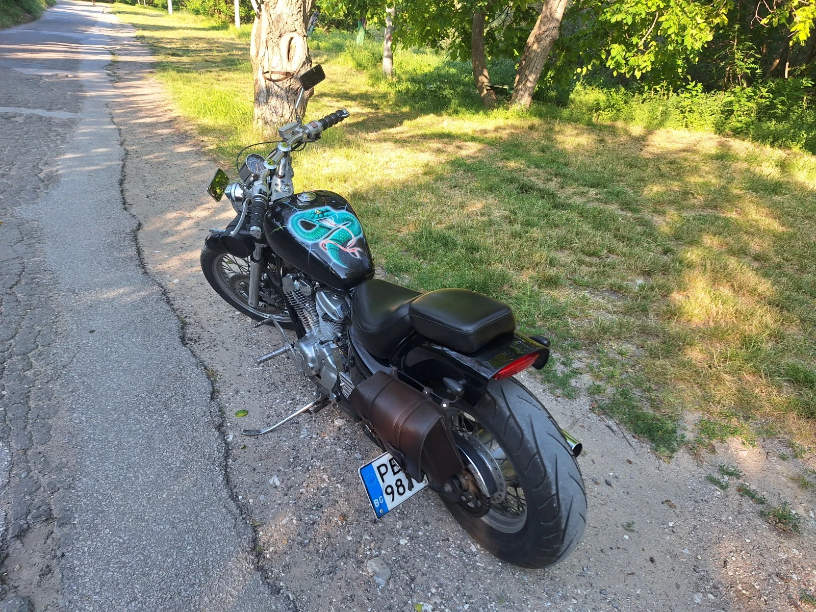 Honda Shadow Shadow, снимка 5 - Мотоциклети и мототехника - 54890754