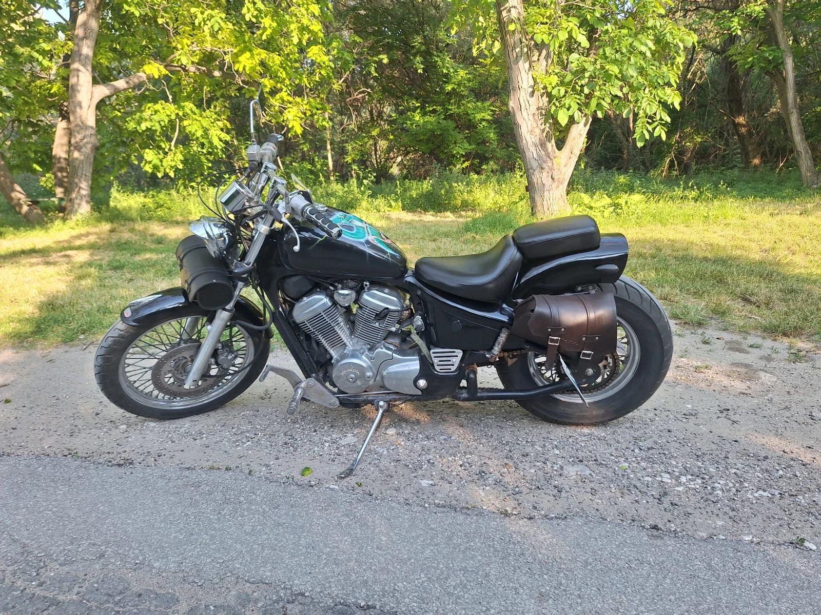 Honda Shadow Shadow, снимка 4 - Мотоциклети и мототехника - 54890754
