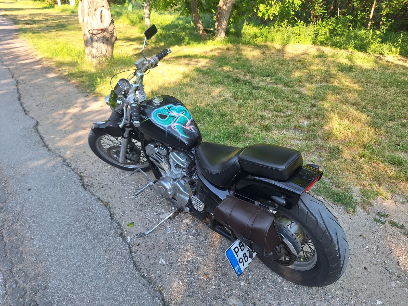 Honda Shadow Shadow, снимка 3 - Мотоциклети и мототехника - 54890754