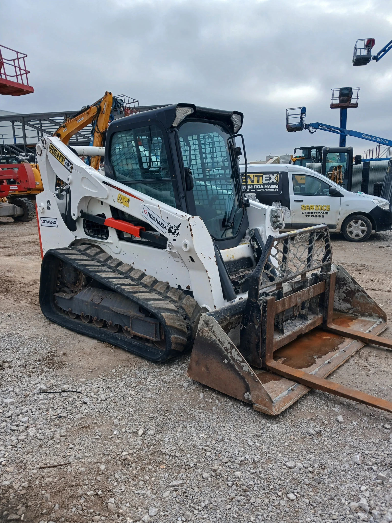 Мини челни товарачи Bobcat Т 770, снимка 6 - Индустриална техника - 54076933