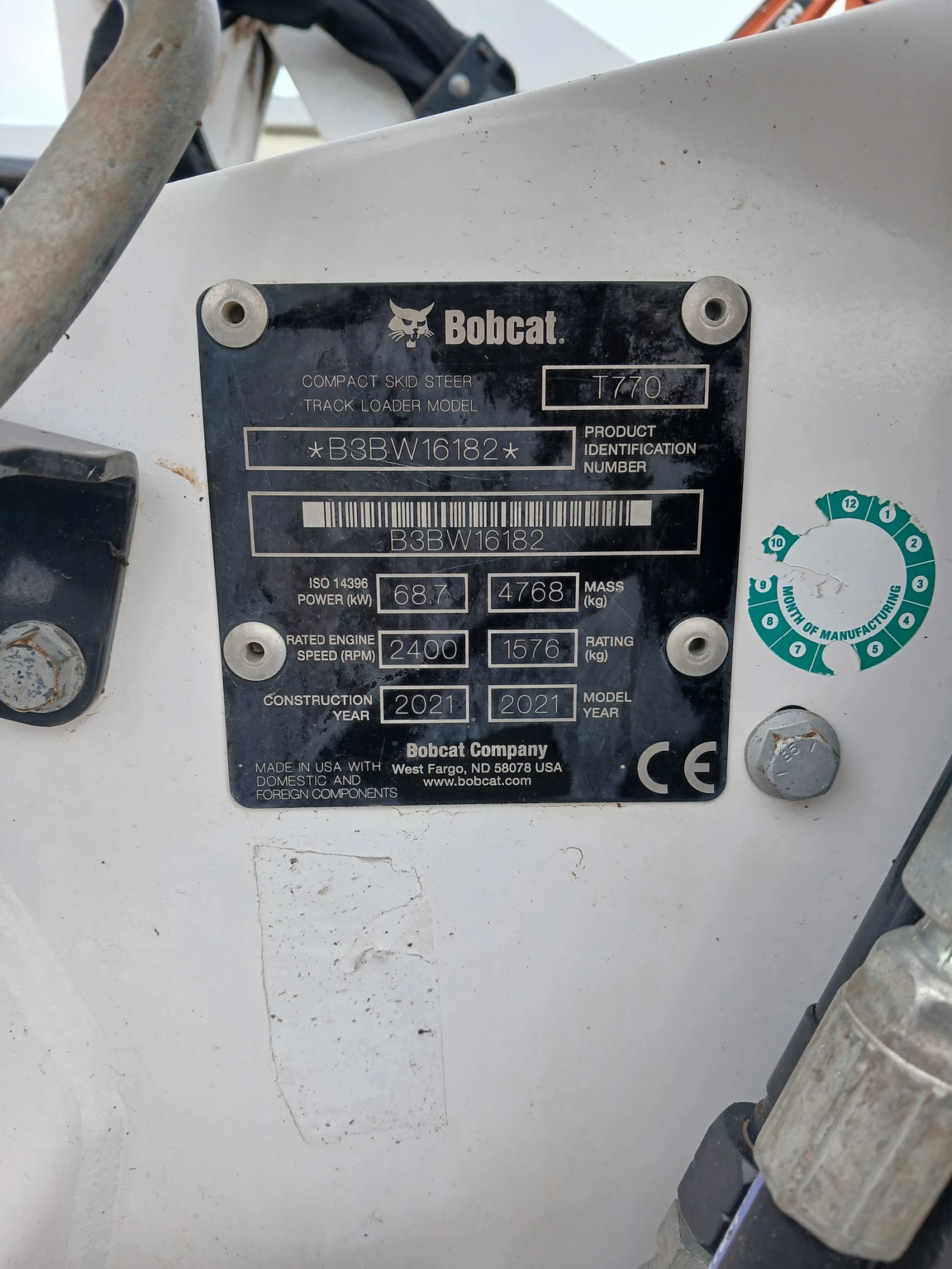 Мини челни товарачи Bobcat Т 770, снимка 17 - Индустриална техника - 54076933