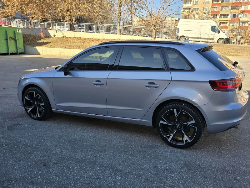 Audi A3 Black-edition!1.6TDi/SPORTBACK/6СКОРОСТИ/НАВИ, снимка 8 - Автомобили и джипове - 48371072