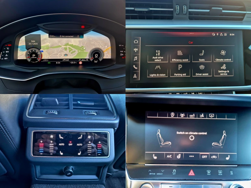 Audi A7 * 55 TFSI* DIST* B&O* 360* 3xS-LINE* MATRIX* , снимка 16 - Автомобили и джипове - 51098454