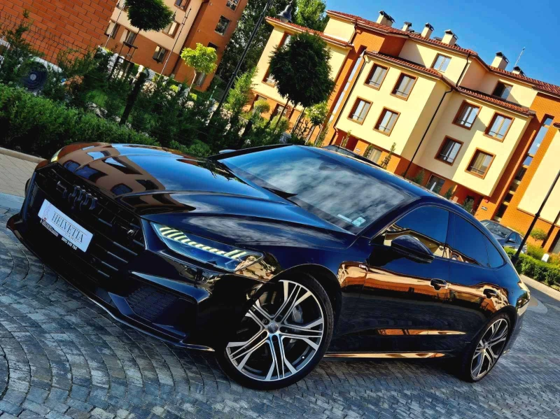 Audi A7 * 55 TFSI* DIST* B&O* 360* 3xS-LINE* MATRIX* - 85400 лв. - 34331305 1