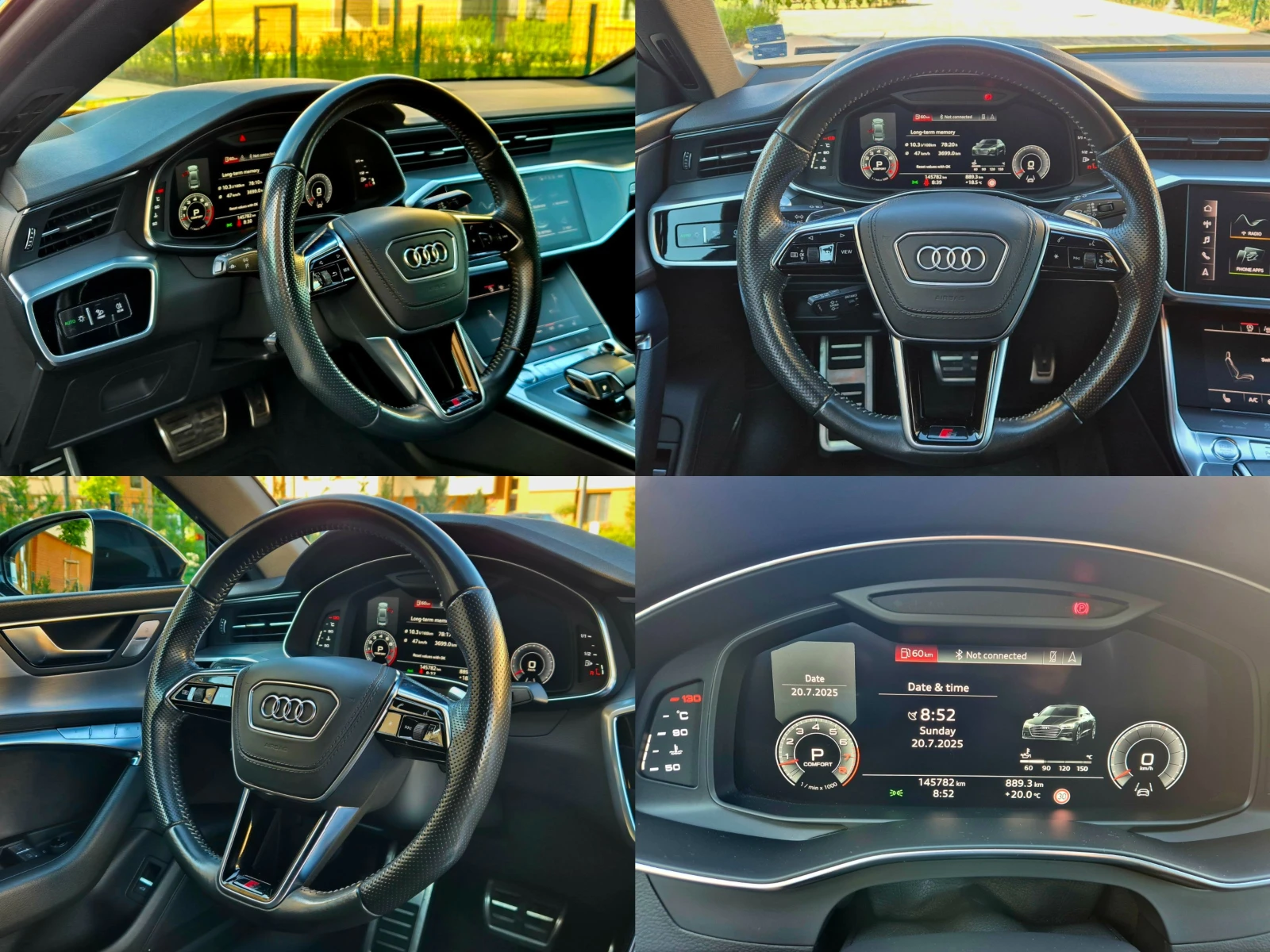 Audi A7 * 55 TFSI* DIST* B&O* 360* 3xS-LINE* MATRIX*  | Mobile.bg   13