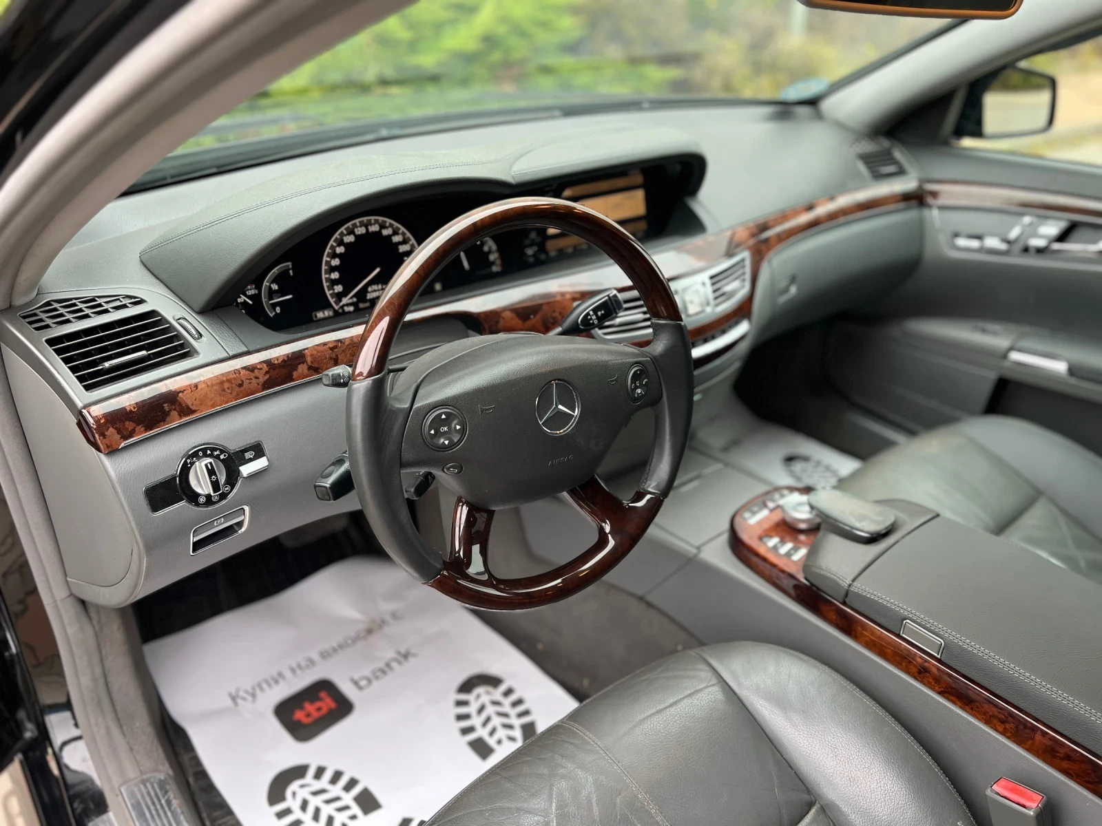 Mercedes-Benz S 320 CDI-AMG-пакет-Лизинг през Уникредит по 365лв - изображение 9