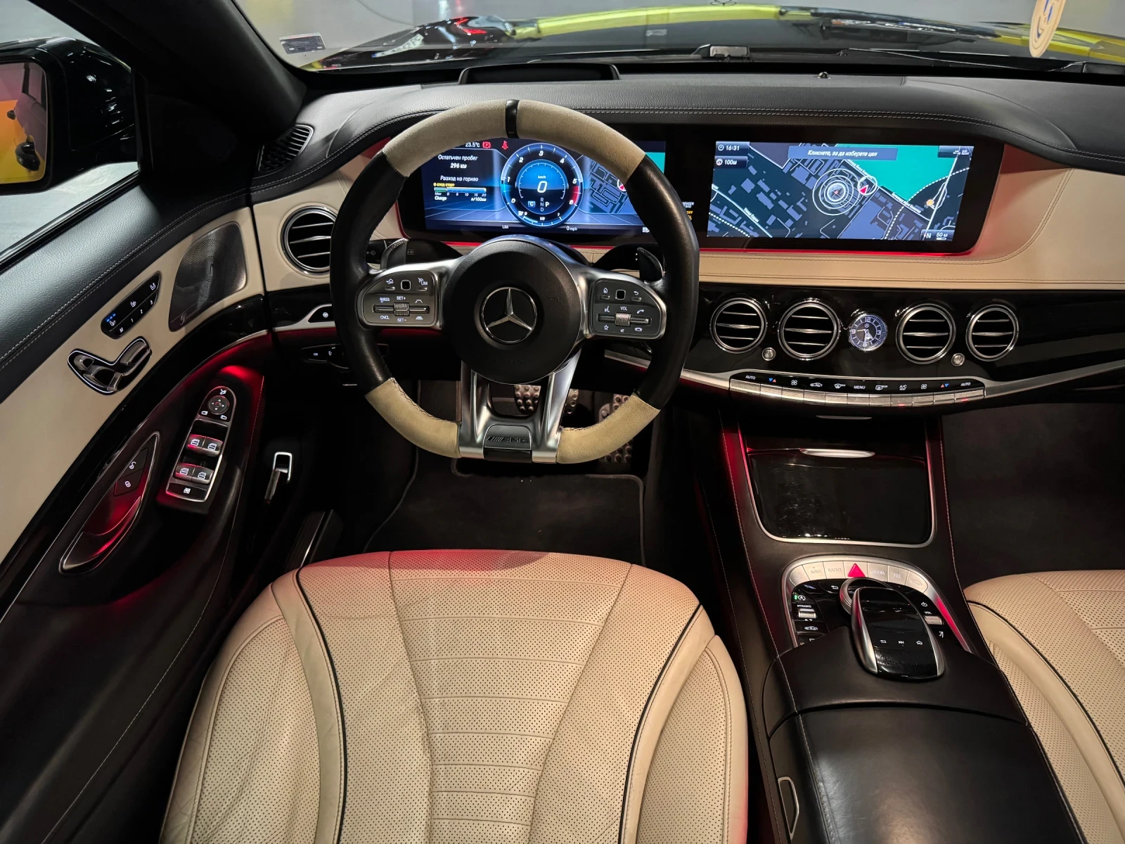 Mercedes-Benz S 350 9-G FULL MAXX 63AMG EXCLUSIVE ЛИЗИНГ, снимка 11 - Автомобили и джипове - 55014100