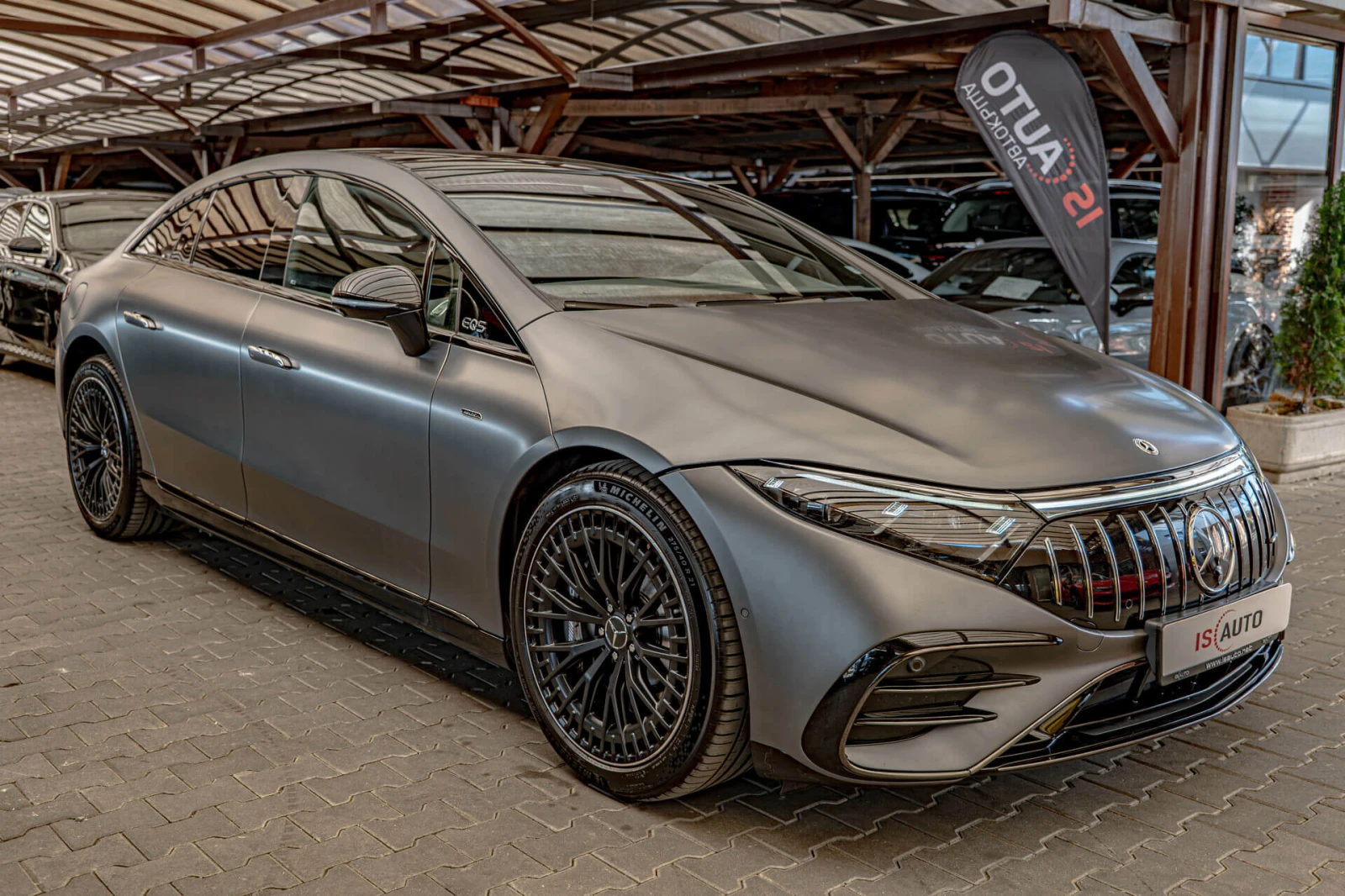 Mercedes-Benz EQS 53 AMG/Magno/Hyper Screen/Burmester/Обдухване/4Mat, снимка 2 - Автомобили и джипове - 55698766