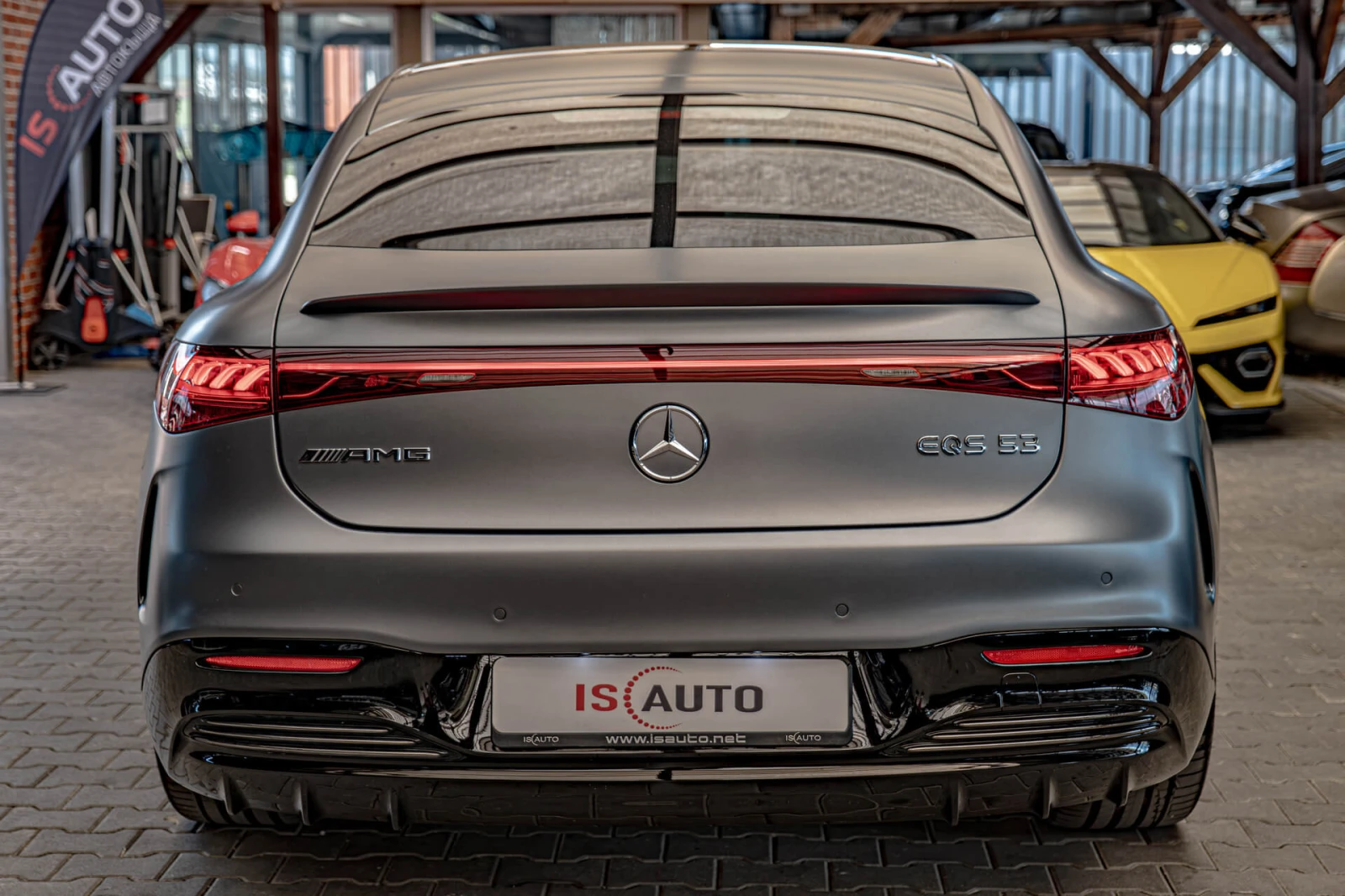 Mercedes-Benz EQS 53 AMG/Magno/Hyper Screen/Burmester/Обдухване/4Mat, снимка 4 - Автомобили и джипове - 55698766