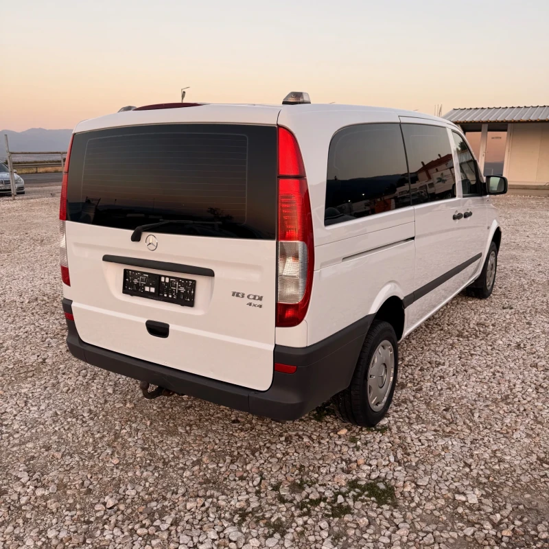 Mercedes-Benz Vito 113CDi-4X4-9Местен-Климатик, снимка 7 - Бусове и автобуси - 51587151