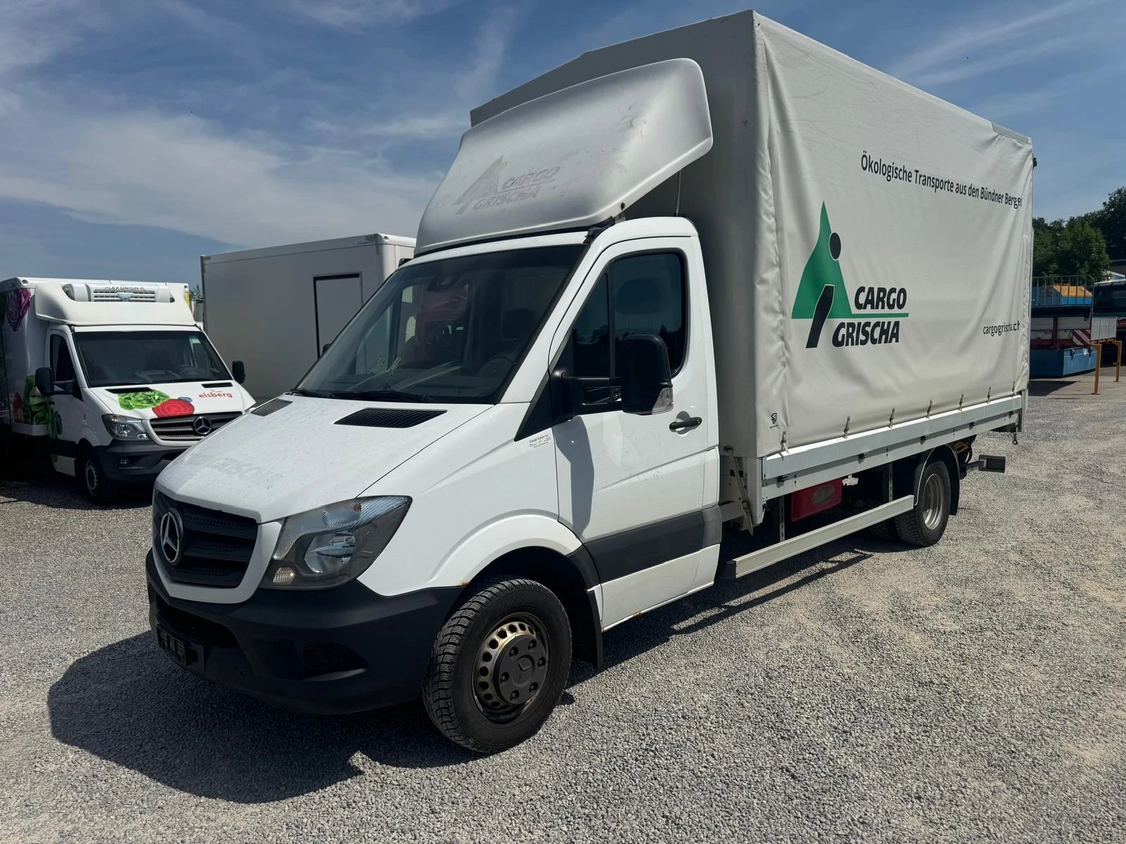 Mercedes-Benz Sprinter 519 * 3.5тона* 4.50м.* БОРД* КЛИМА* ШВЕЙЦАРИЯ* 