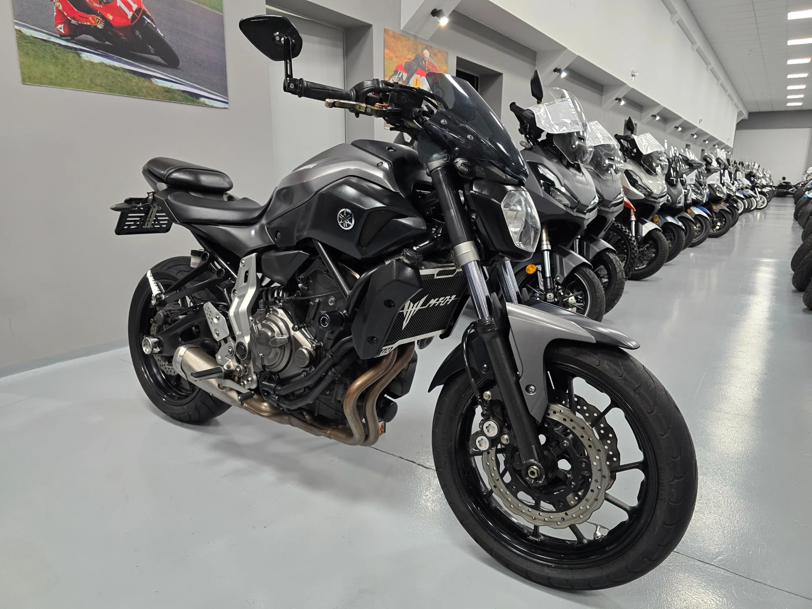 Yamaha Mt-07 700ie, Кат. А2 - 34kw! - изображение 2