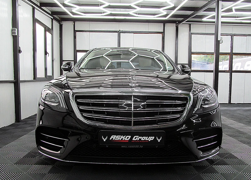 Mercedes-Benz S 350 designo/LONG/AMG/4-MATIC/PANORAMA/2xTV/ ЛИЗИНГ, снимка 2 - Автомобили и джипове - 51246559