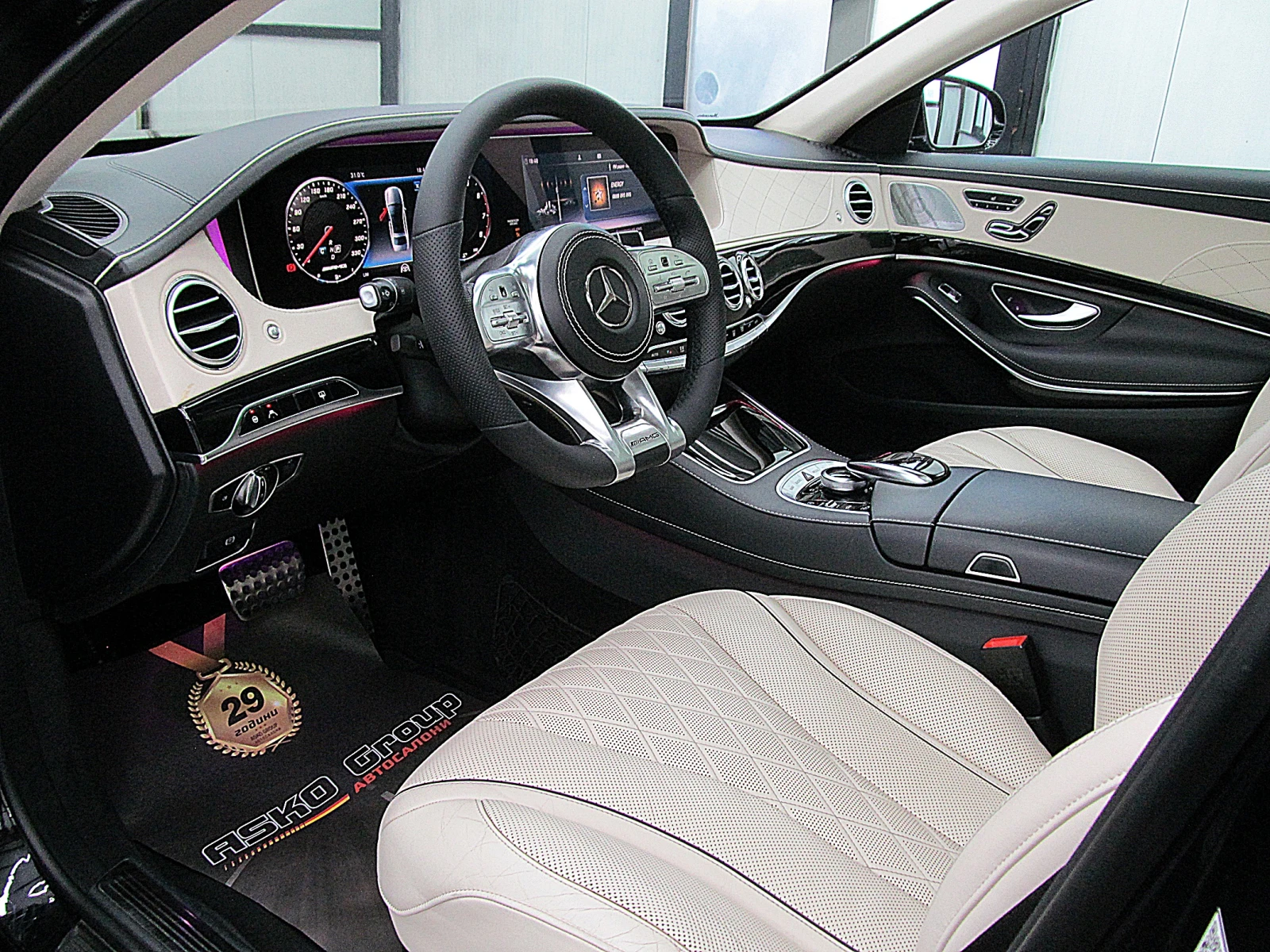 Mercedes-Benz S 350 designo/LONG/AMG/4-MATIC/PANORAMA/2xTV/  | Mobile.bg   16