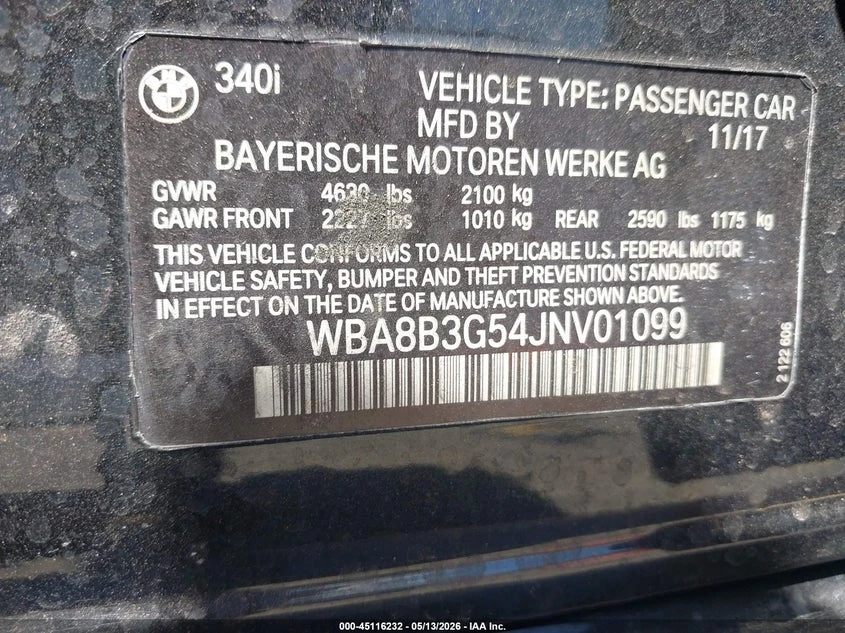 BMW 340 3.0l I, снимка 9 - Автомобили и джипове - 54859723