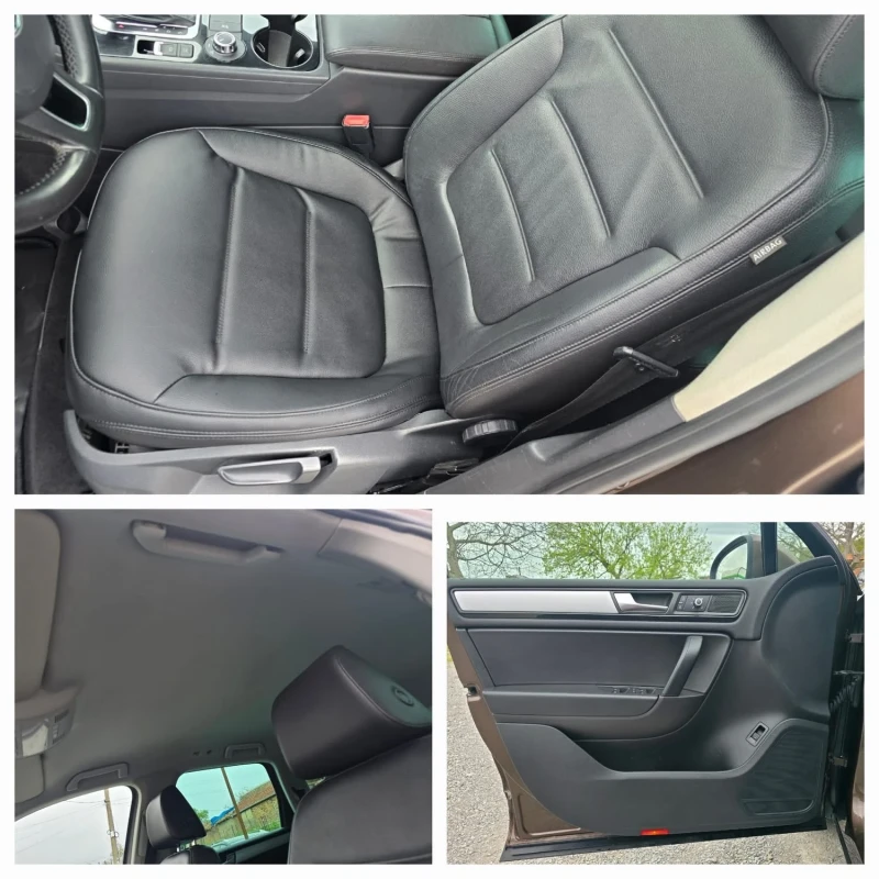 VW Touareg 3.0TDI 245K.C. / АВТОМАТ / НАВИ / КОЖА / ЛЕД , снимка 13 - Автомобили и джипове - 49938711