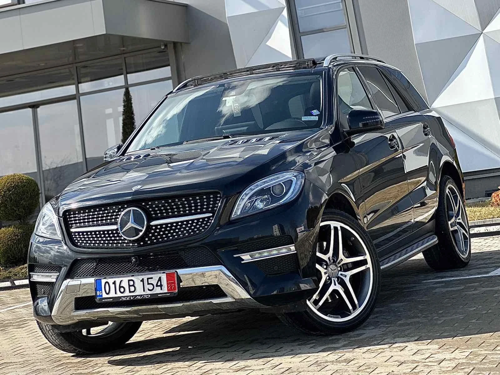 Mercedes-Benz ML 350 AMG * Bluetec* Панорама* Ел. багажник* Камера, снимка 2 - Автомобили и джипове - 53751333