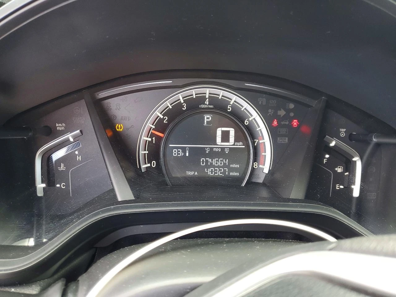 Honda Cr-v 2.4l Lx, снимка 9 - Автомобили и джипове - 55107286