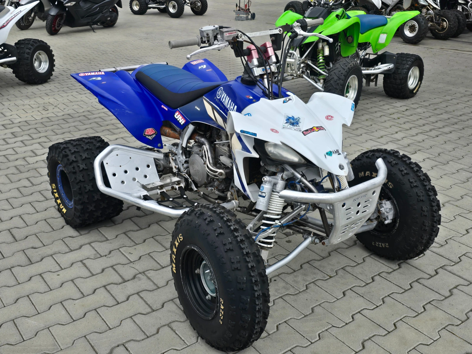 Yamaha Yfz 450сс, Нови гуми, Демпфер!