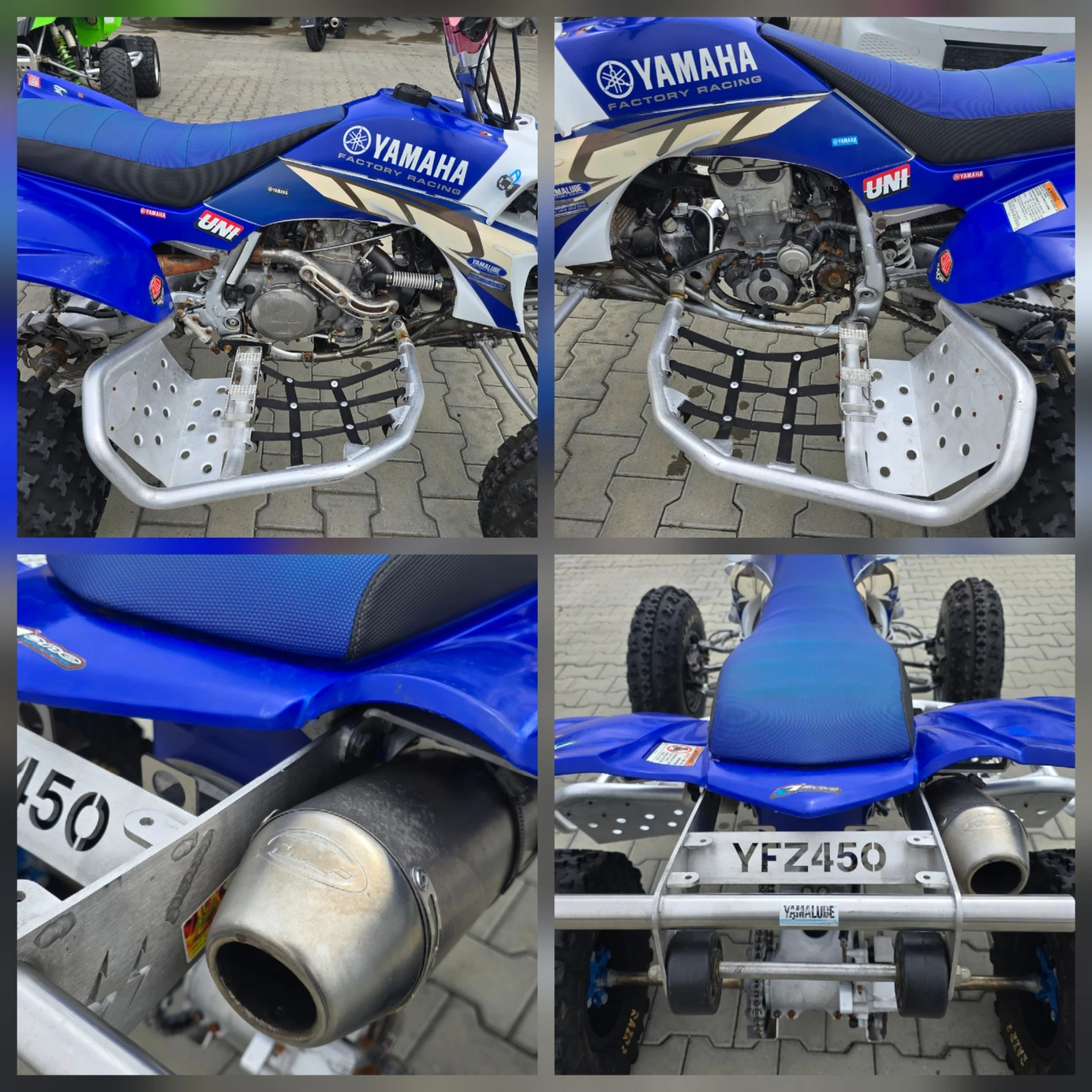 Yamaha Yfz 450сс, Нови гуми, Демпфер!, снимка 12 - Мотоциклети и мототехника - 54228561