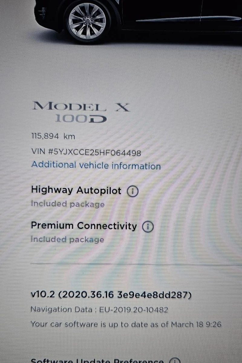 Tesla Model X X100D Free Supercharging, снимка 15 - Автомобили и джипове - 52002661