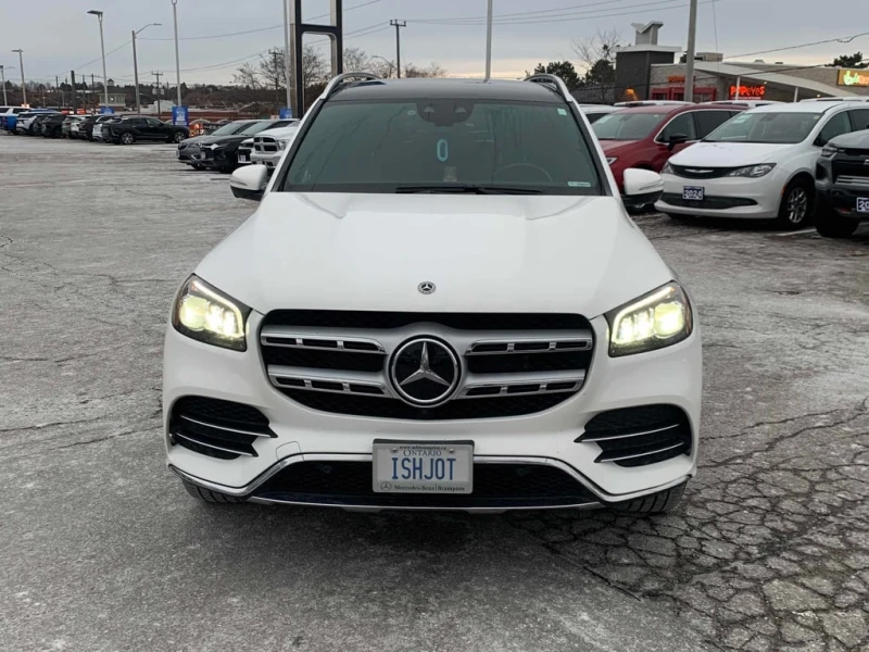 Mercedes-Benz GLS * 450 * CARFAX * ЦЕНА ДО БГ, снимка 2 - Автомобили и джипове - 52867507