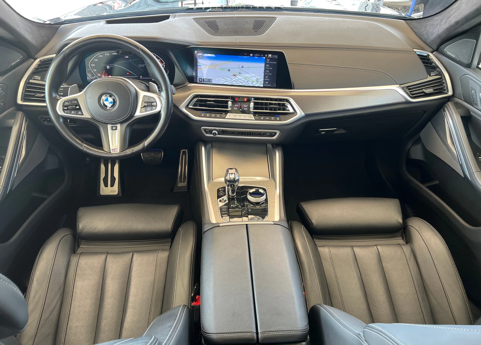 BMW X6 М-ПАКЕТ HARMAN/KARDON ОБДУХВАНЕ/ПОДГРЕВ /03/2021г. - изображение 9
