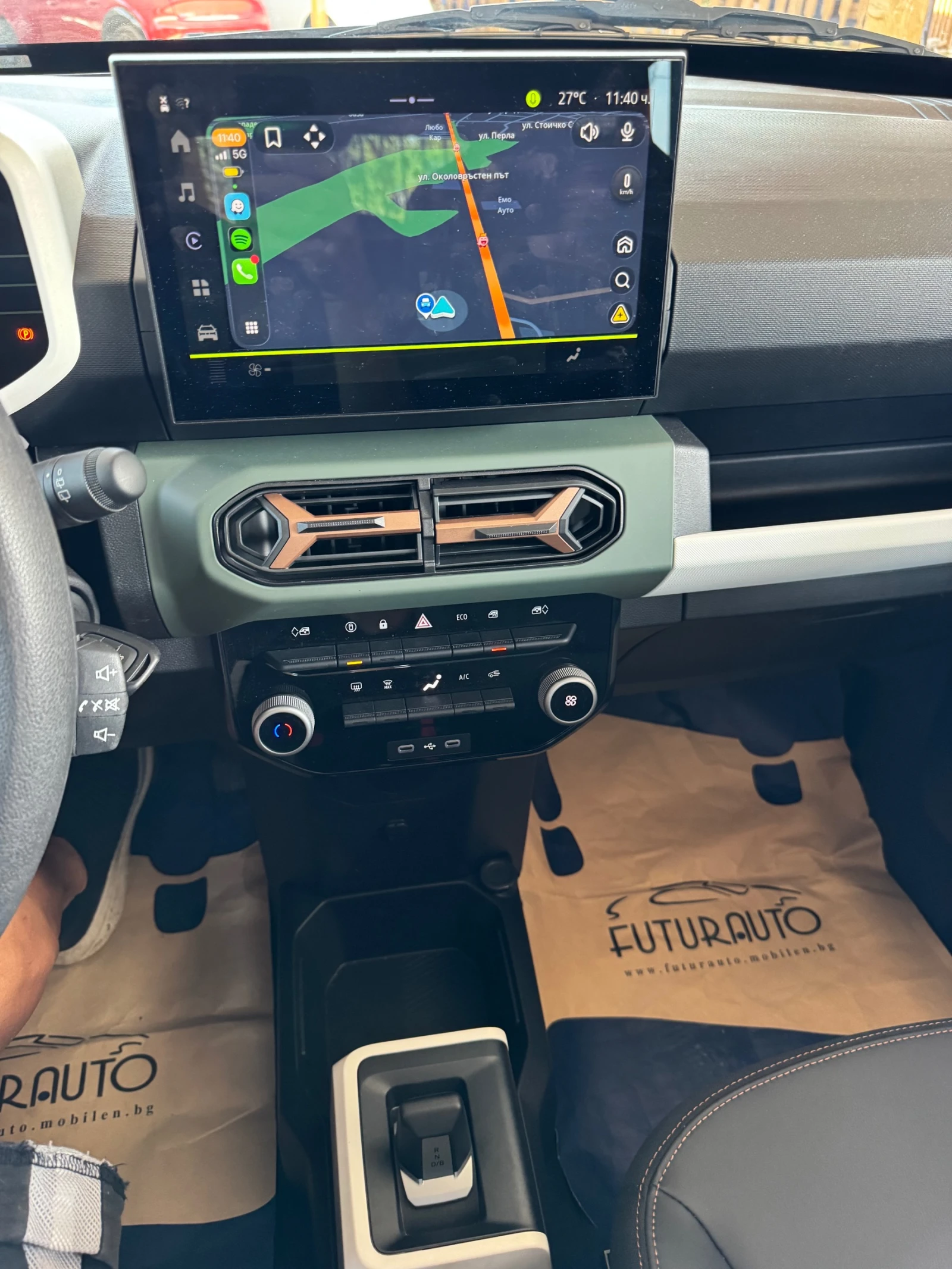 Dacia Spring ЕXTREME, CCS, НОВ МОДЕЛ ВНОС ГЕРМАНИЯ, Гаранц, снимка 14 - Автомобили и джипове - 55801128