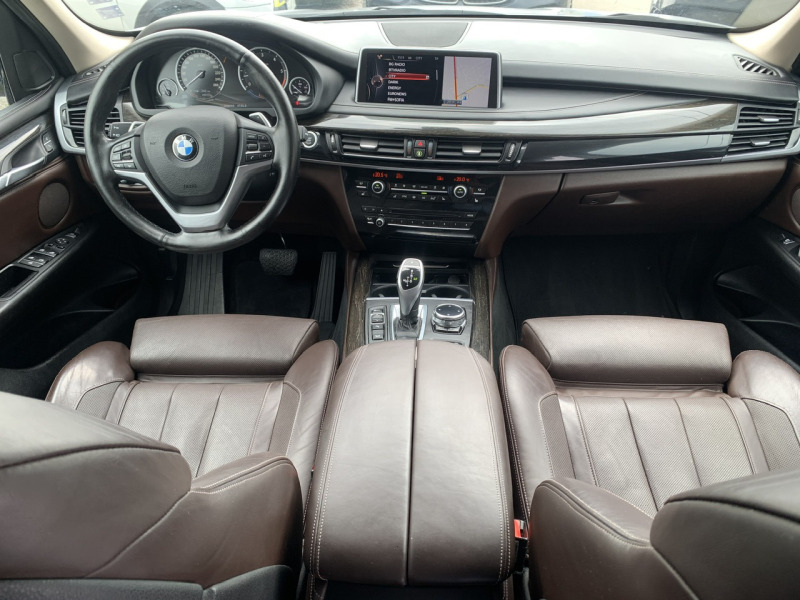 BMW X5 Head up-Обдухване-Дистроник-Подгрев-3.0xd 258hp, снимка 11 - Автомобили и джипове - 40917088