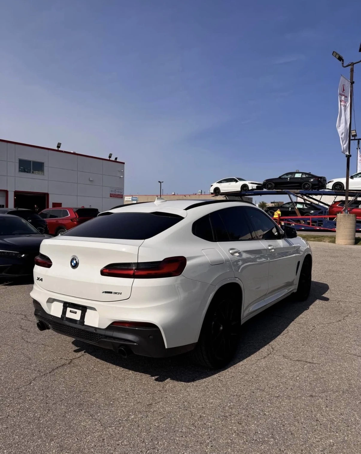 BMW X4 30i | M SPORT | HEAD UP | ЧЕРВЕНА КОЖА | CARFAX | , снимка 4 - Автомобили и джипове - 55652790