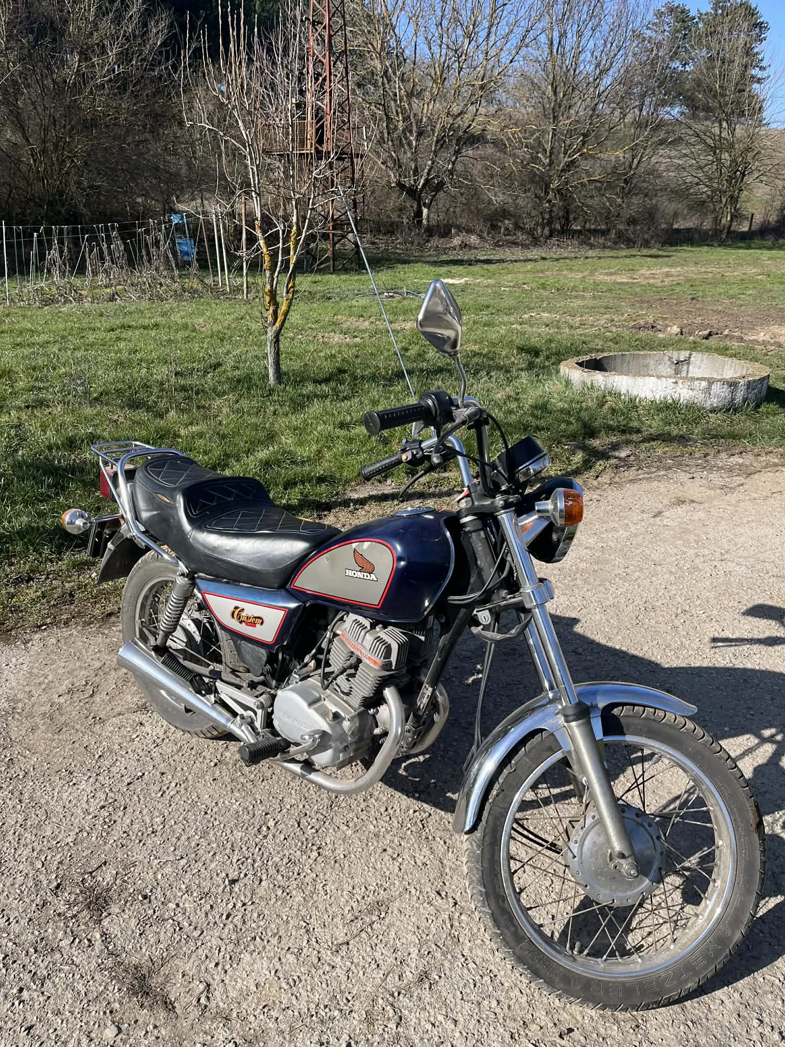 Honda Cm CM, снимка 4 - Мотоциклети и мототехника - 54134108