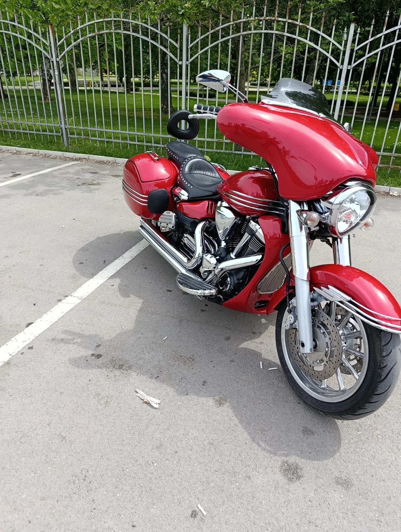 Yamaha Stratoliner Deluxe Corbin, снимка 17 - Мотоциклети и мототехника - 54489120