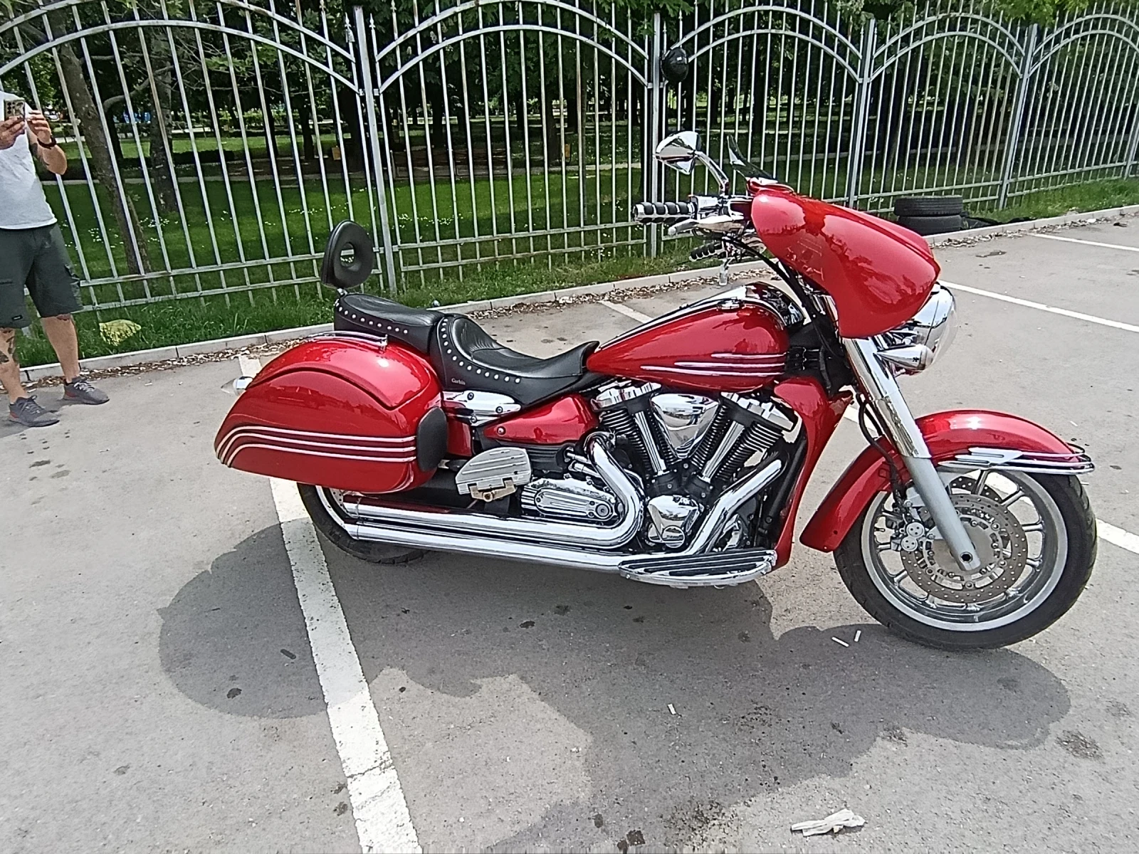 Yamaha Stratoliner Deluxe Corbin, снимка 7 - Мотоциклети и мототехника - 54489120