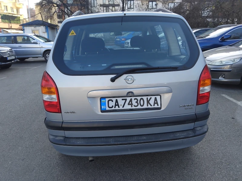 Opel Zafira 1.6 Gazov ijekcion 6+ 1, снимка 5 - Автомобили и джипове - 49443944