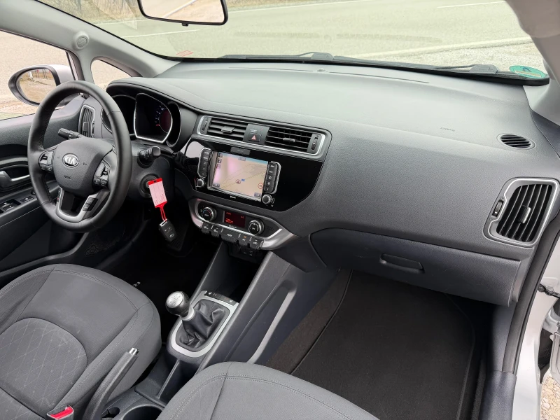 Kia Rio 1.2i UEFA EDITION LED NAVI CAMERA EURO 6 TUV , снимка 13 - Автомобили и джипове - 53453056