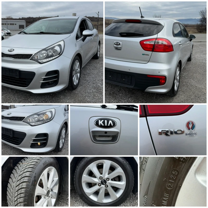Kia Rio 1.2i UEFA EDITION LED NAVI CAMERA EURO 6 TUV , снимка 9 - Автомобили и джипове - 53453056