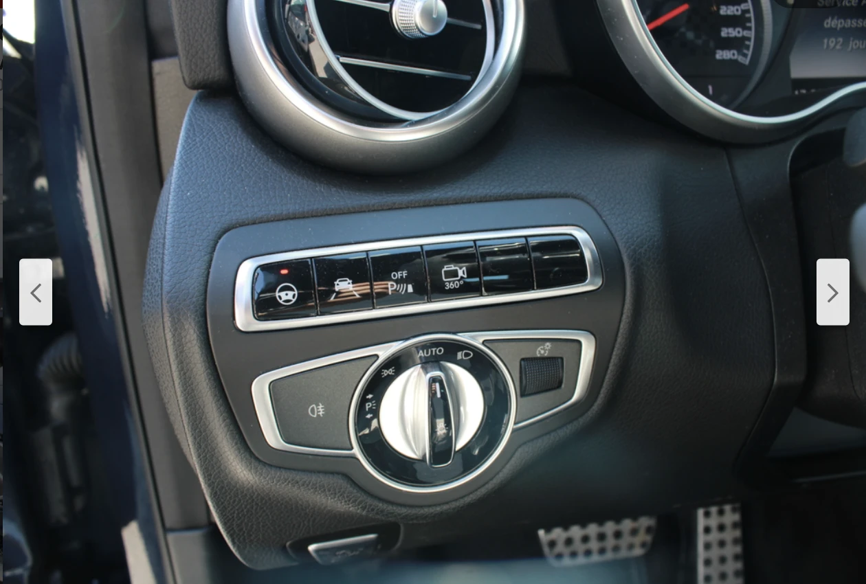 Mercedes-Benz C 450 AMG 4MATIC* BURMESTER* ОБДУХВАНЕ* LANE* ASSIST* 360КАМ - изображение 9