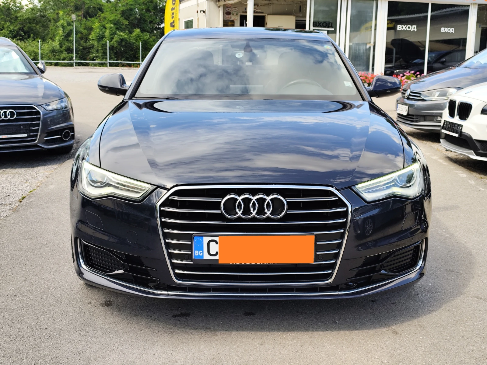 Audi A6 2.0TDi* LED/XENON* NAVI* КОЖА* EURO6B* , снимка 2 - Автомобили и джипове - 55035910