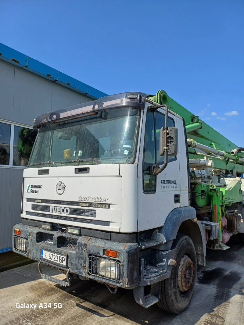 Бетон помпа Iveco Schwing 32 метра НАПЪЛНО ОБСЛУЖЕНА