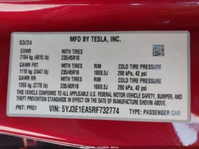 Tesla Model 3 Standart Range RWD, снимка 9