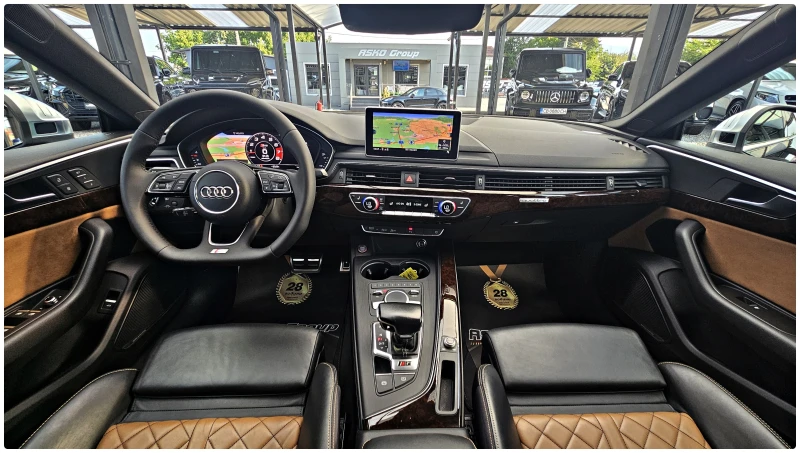 Audi S5 MATRIX/GERMANY/CAMERA/MASSAGE/KEYLESS/BANG/LIZING, снимка 10 - Автомобили и джипове - 47847620