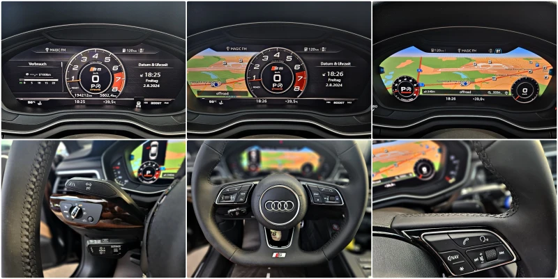 Audi S5 MATRIX/GERMANY/CAMERA/MASSAGE/KEYLESS/BANG/LIZING, снимка 11 - Автомобили и джипове - 47847620