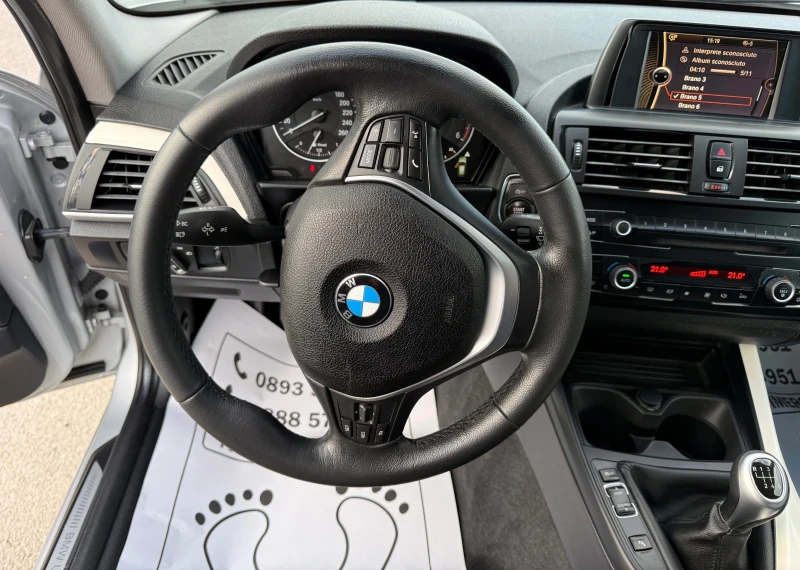 BMW 118 193.000km-URBAN-LED-XENON-BI XENON-KOJA-NEW-FULL, снимка 11 - Автомобили и джипове - 52511250
