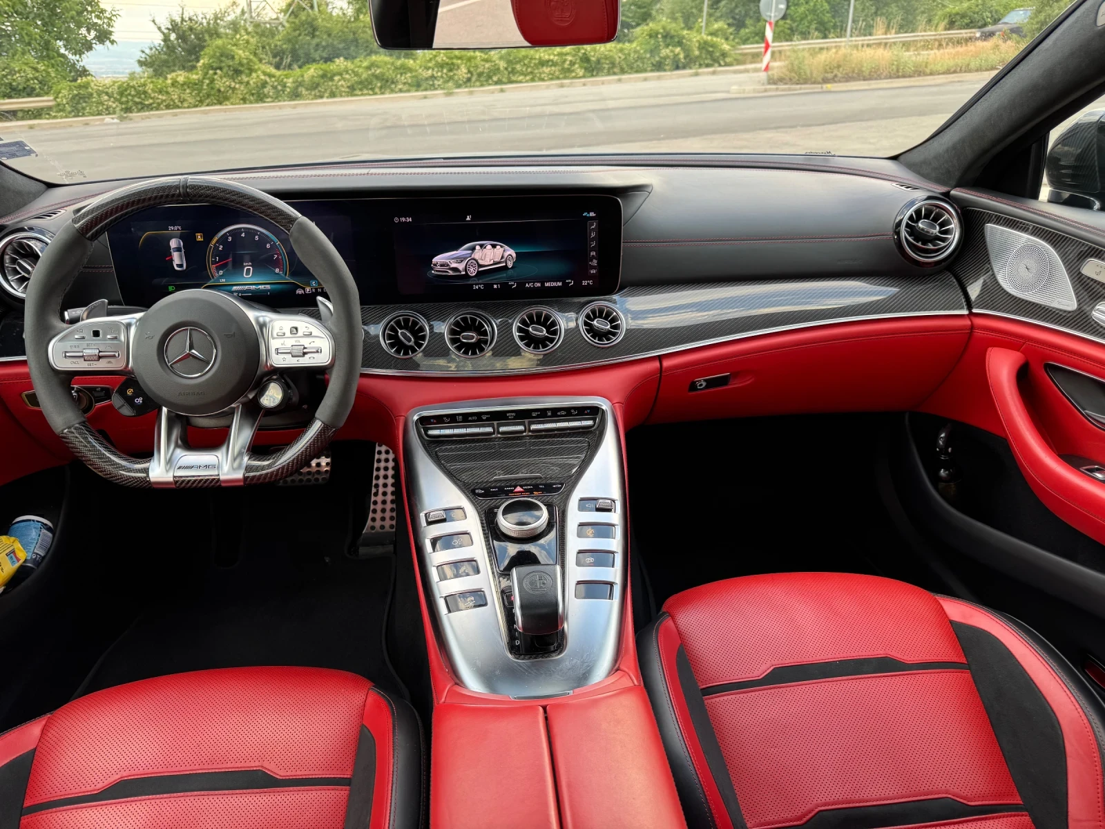 Mercedes-Benz AMG GT 5.3AMG 4 MATIC 435ks CARBON  | Mobile.bg   12